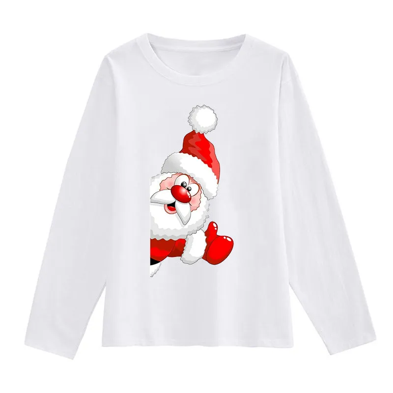 2022 Christmas Santa White T-Shirts