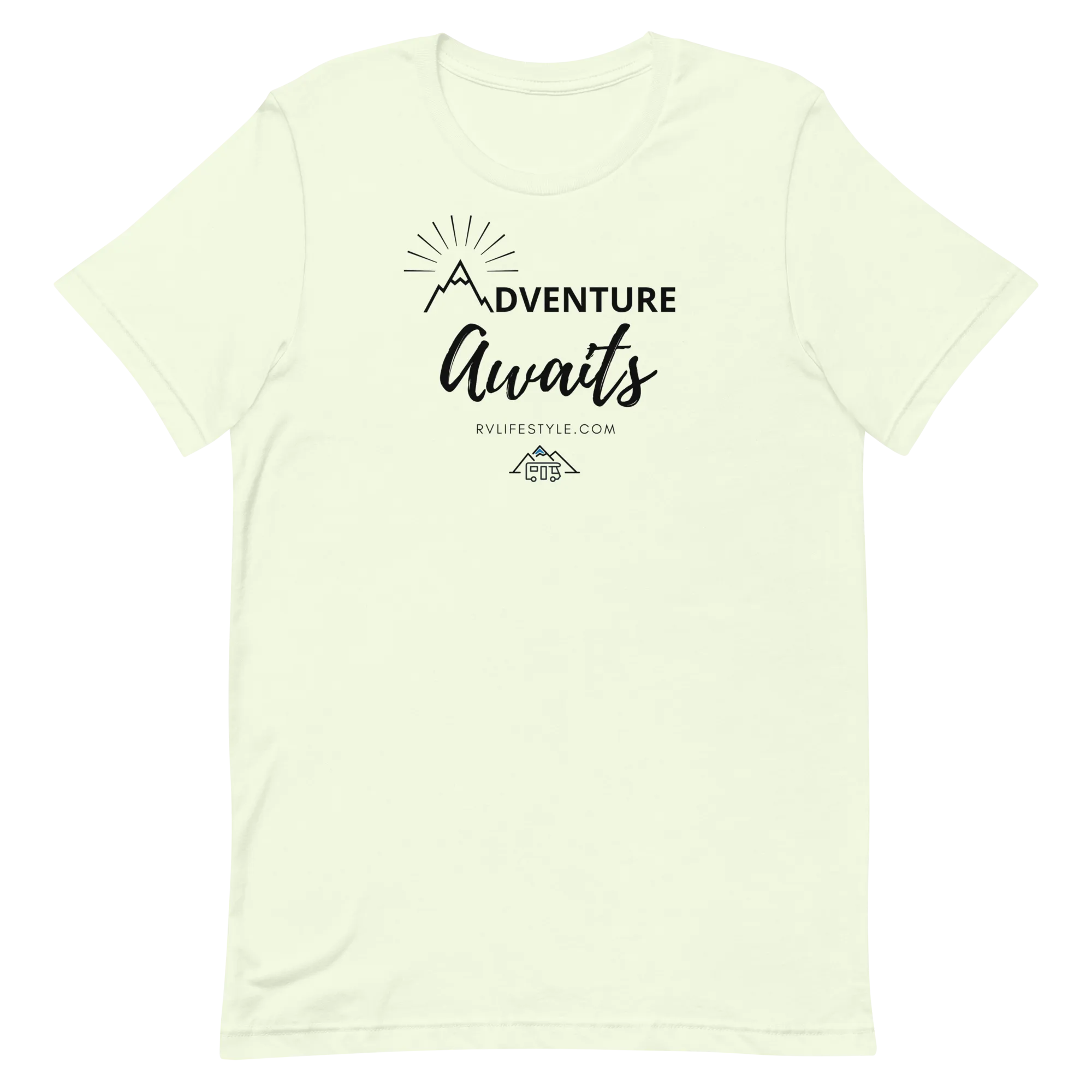 Adventure Awaits - Short-Sleeve Men and Women's T-Shirt