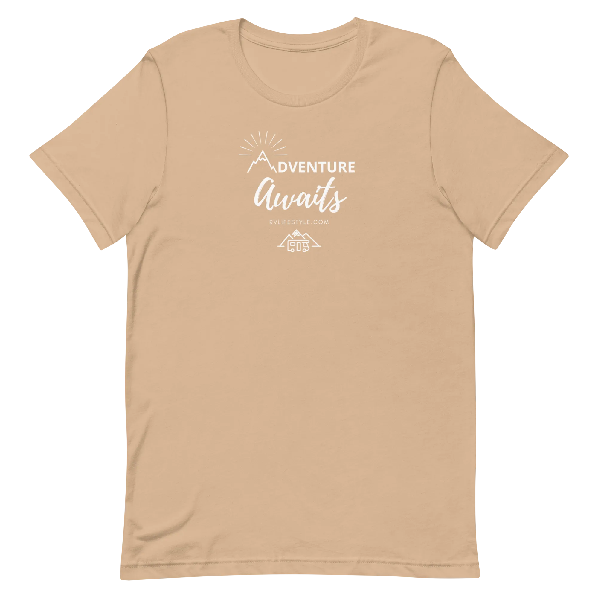 Adventure Awaits - Short-Sleeve Men and Women's T-Shirt