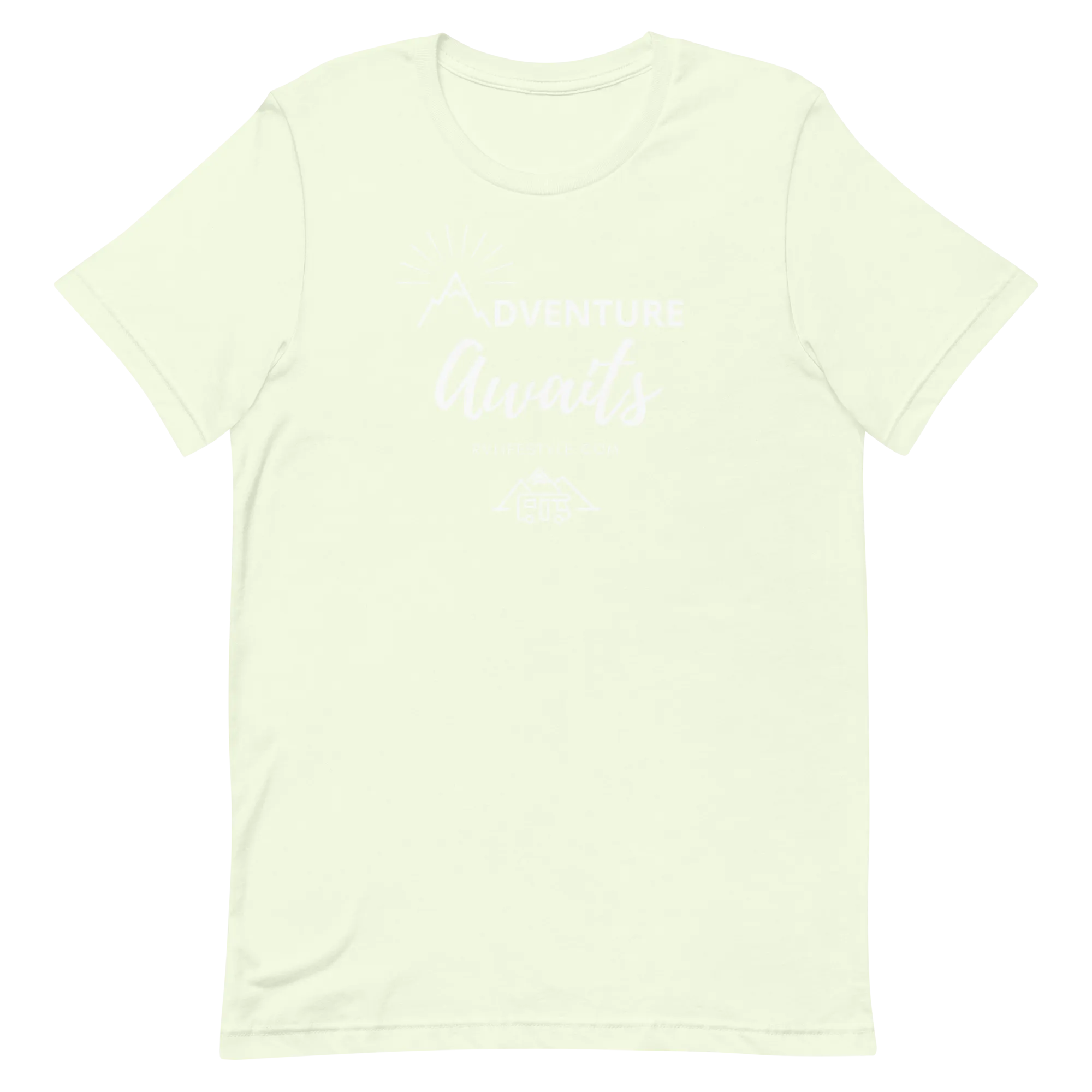 Adventure Awaits - Short-Sleeve Men and Women's T-Shirt