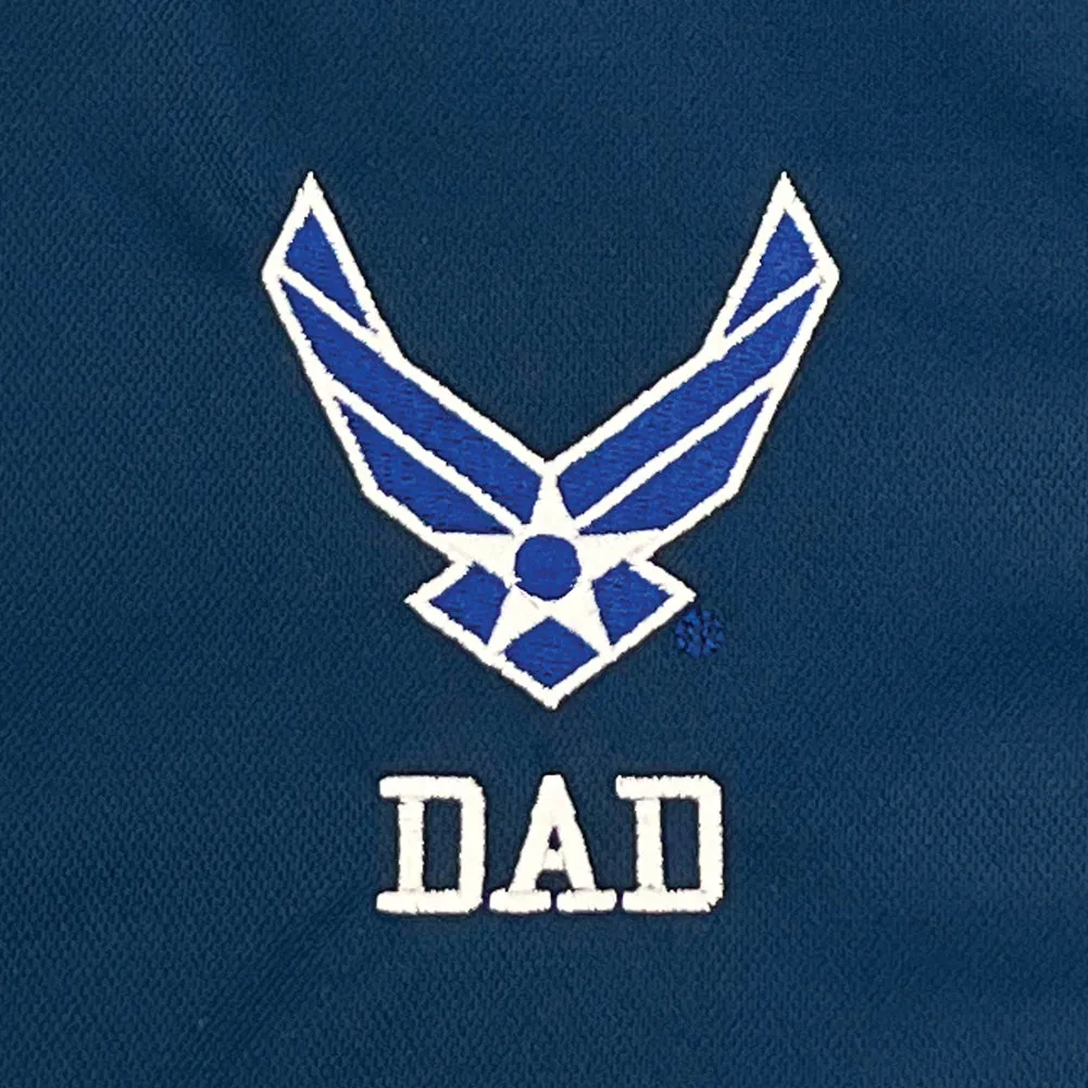 Air Force Dad Polo (Navy)