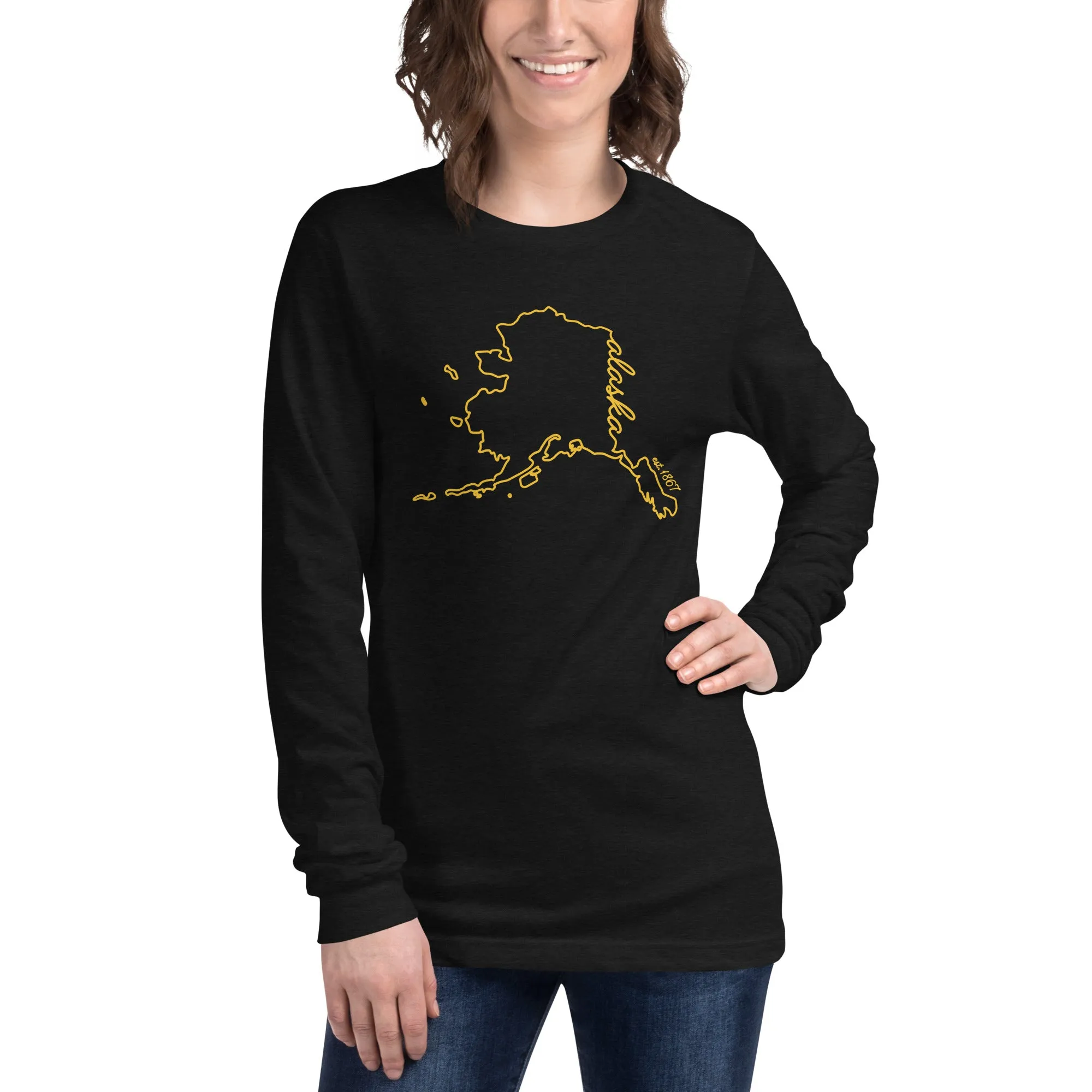 Alaska Stencil Long Sleeve