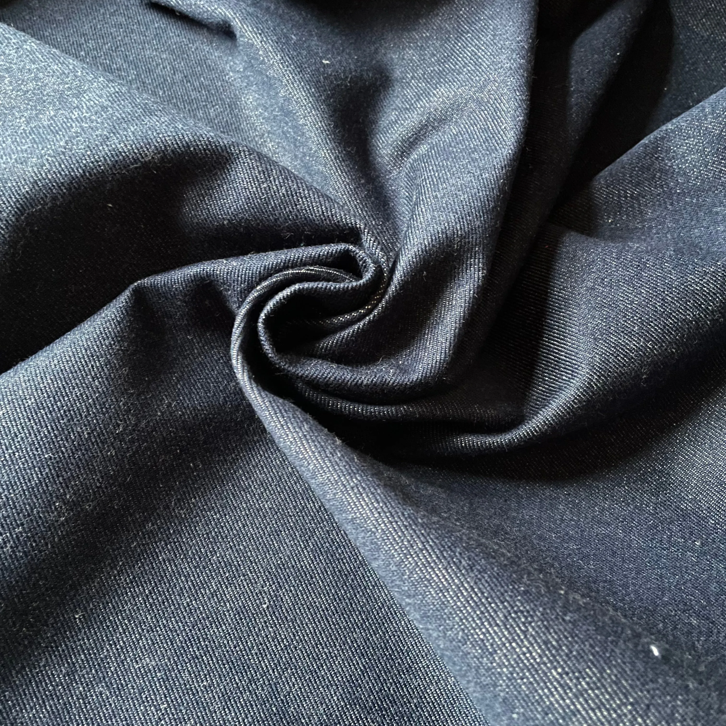 American-Made Organic Selvedge Denim - Blue
