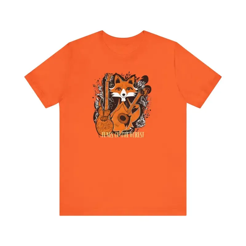 Amp Up your Wardrobe with Fox with a Guitar t Shirt