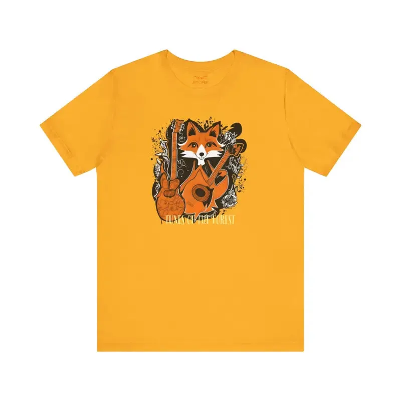 Amp Up your Wardrobe with Fox with a Guitar t Shirt