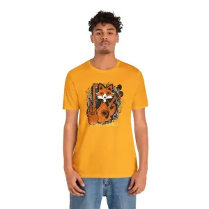 Amp Up your Wardrobe with Fox with a Guitar t Shirt