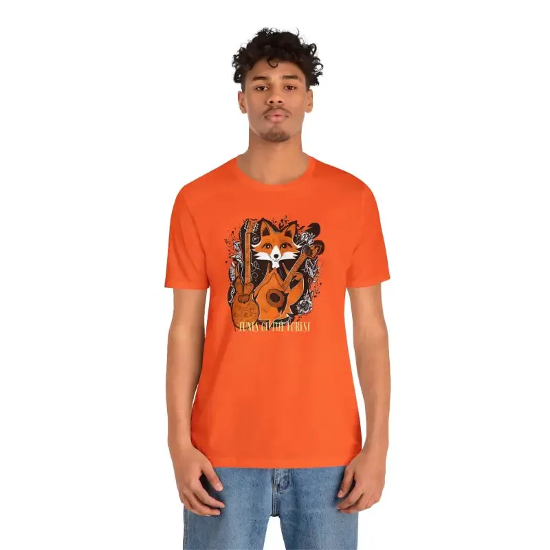 Amp Up your Wardrobe with Fox with a Guitar t Shirt