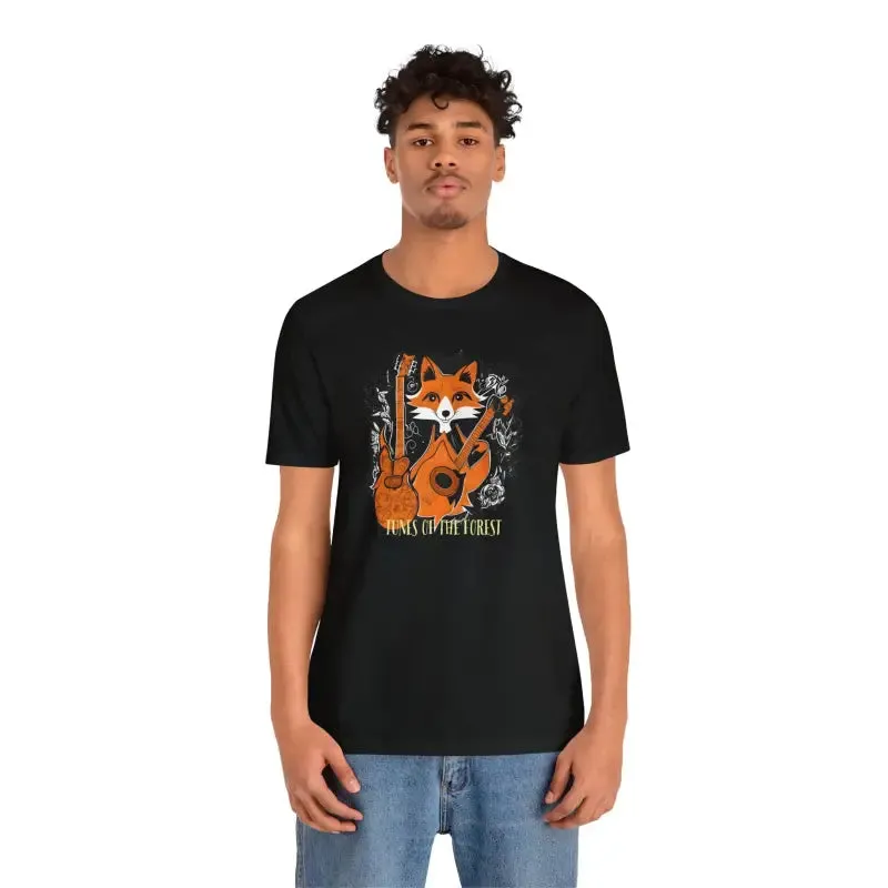 Amp Up your Wardrobe with Fox with a Guitar t Shirt