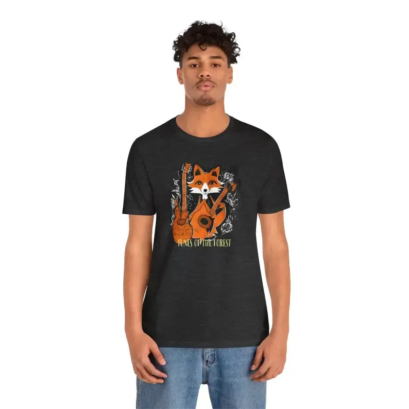 Amp Up your Wardrobe with Fox with a Guitar t Shirt