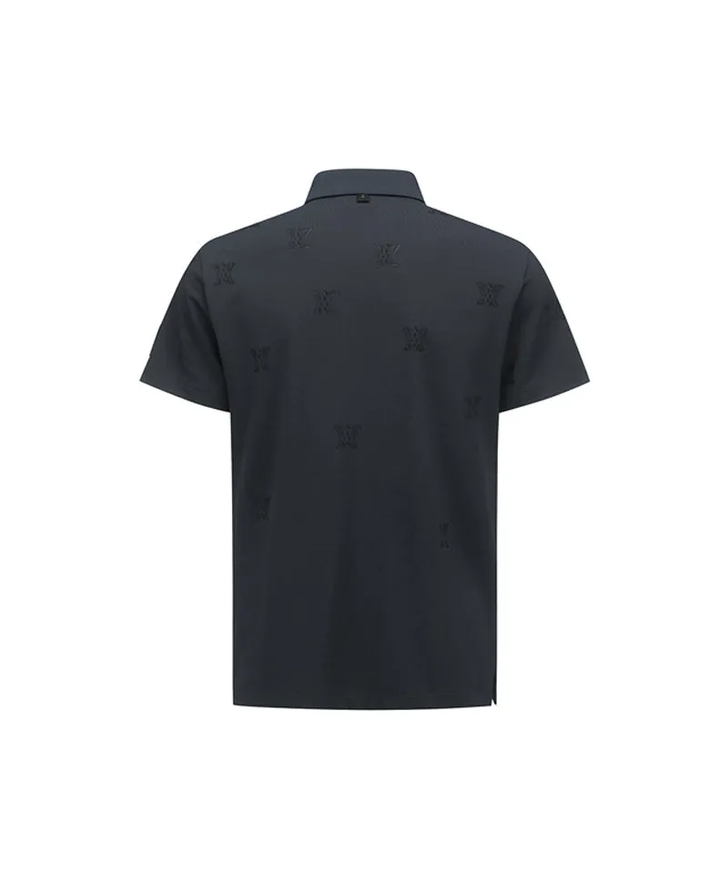 ANEW Men's Logo Point DTP Short T-Shirt - D/Gray