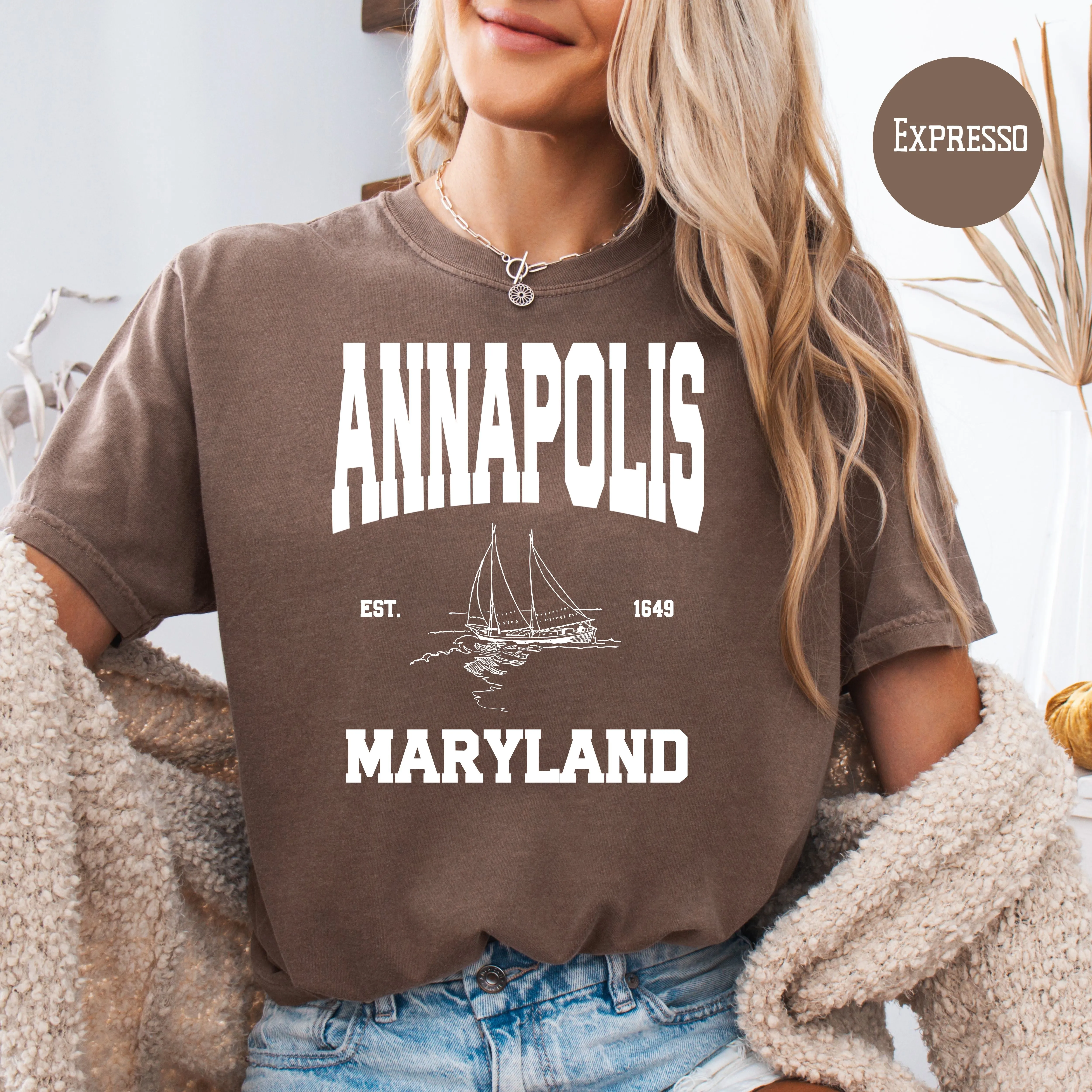 Annapolis Maryland Comfort Colors® Tee
