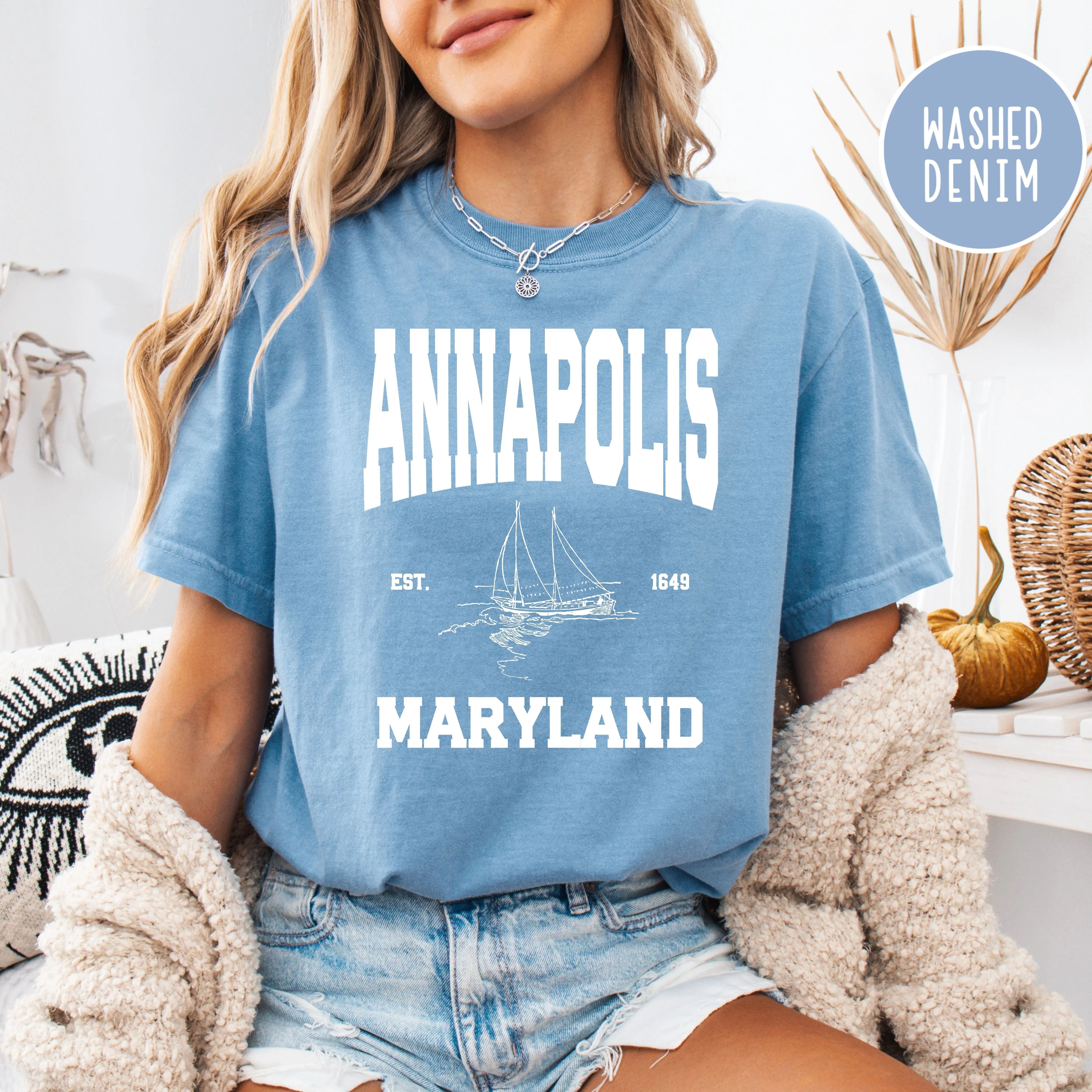 Annapolis Maryland Comfort Colors® Tee