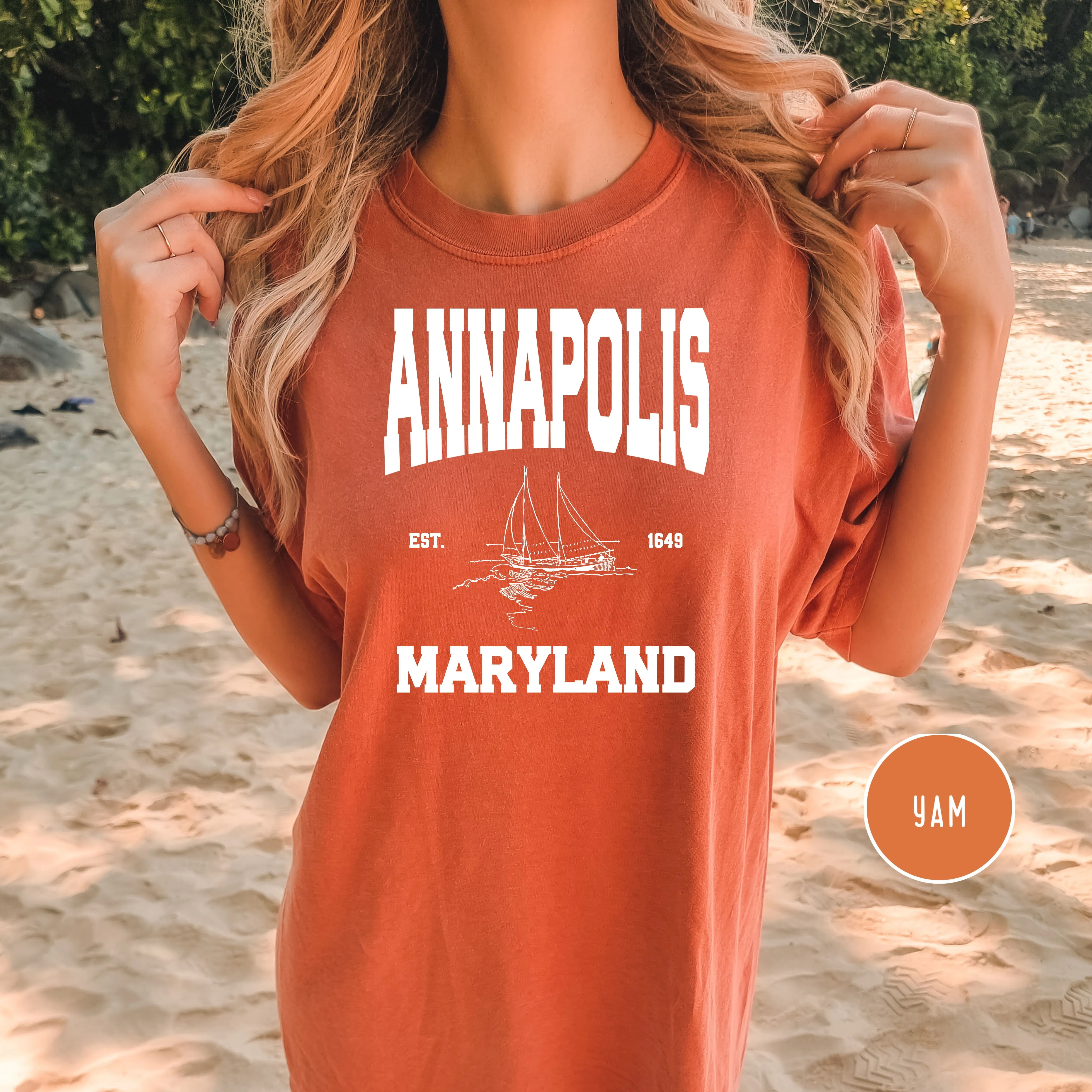 Annapolis Maryland Comfort Colors® Tee