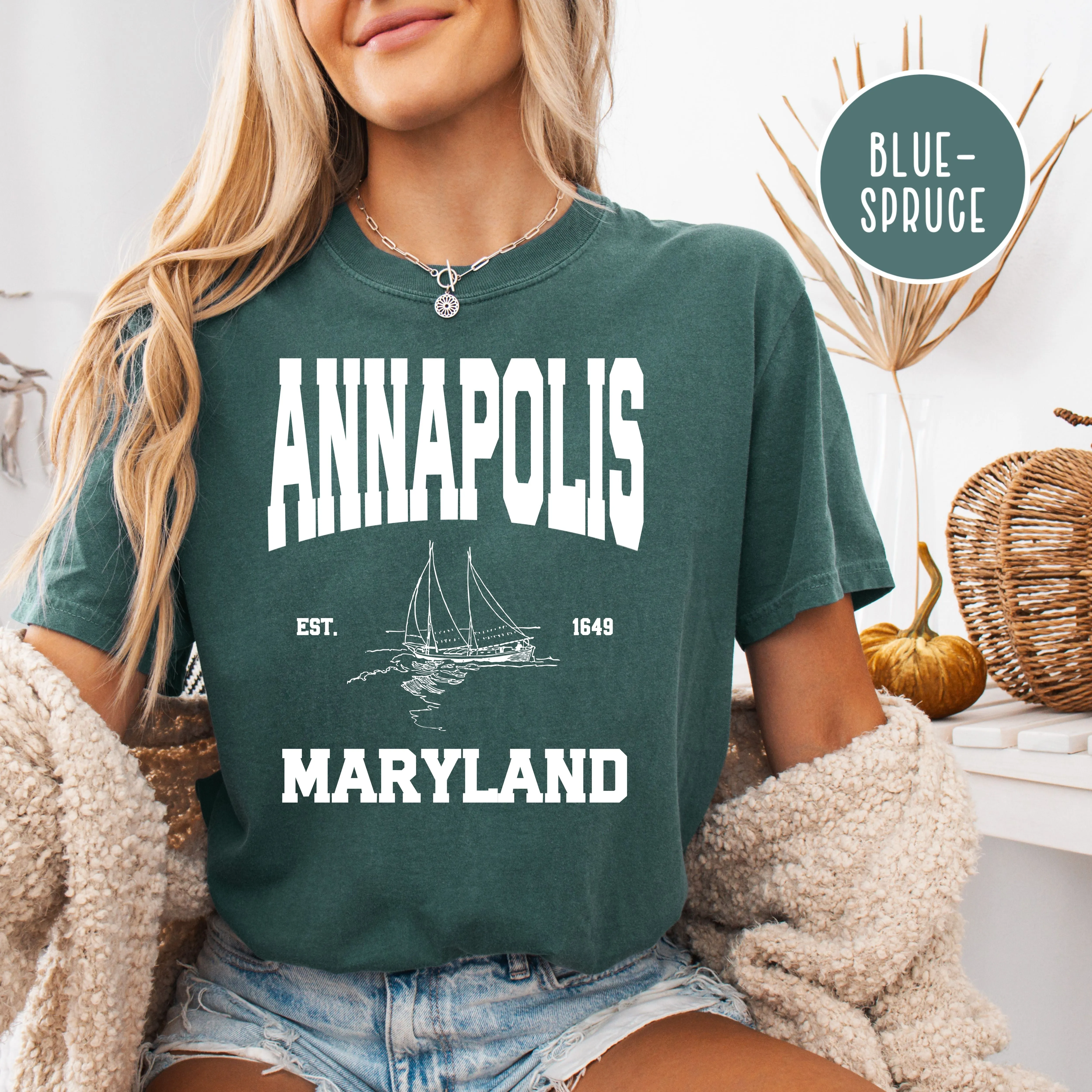 Annapolis Maryland Comfort Colors® Tee