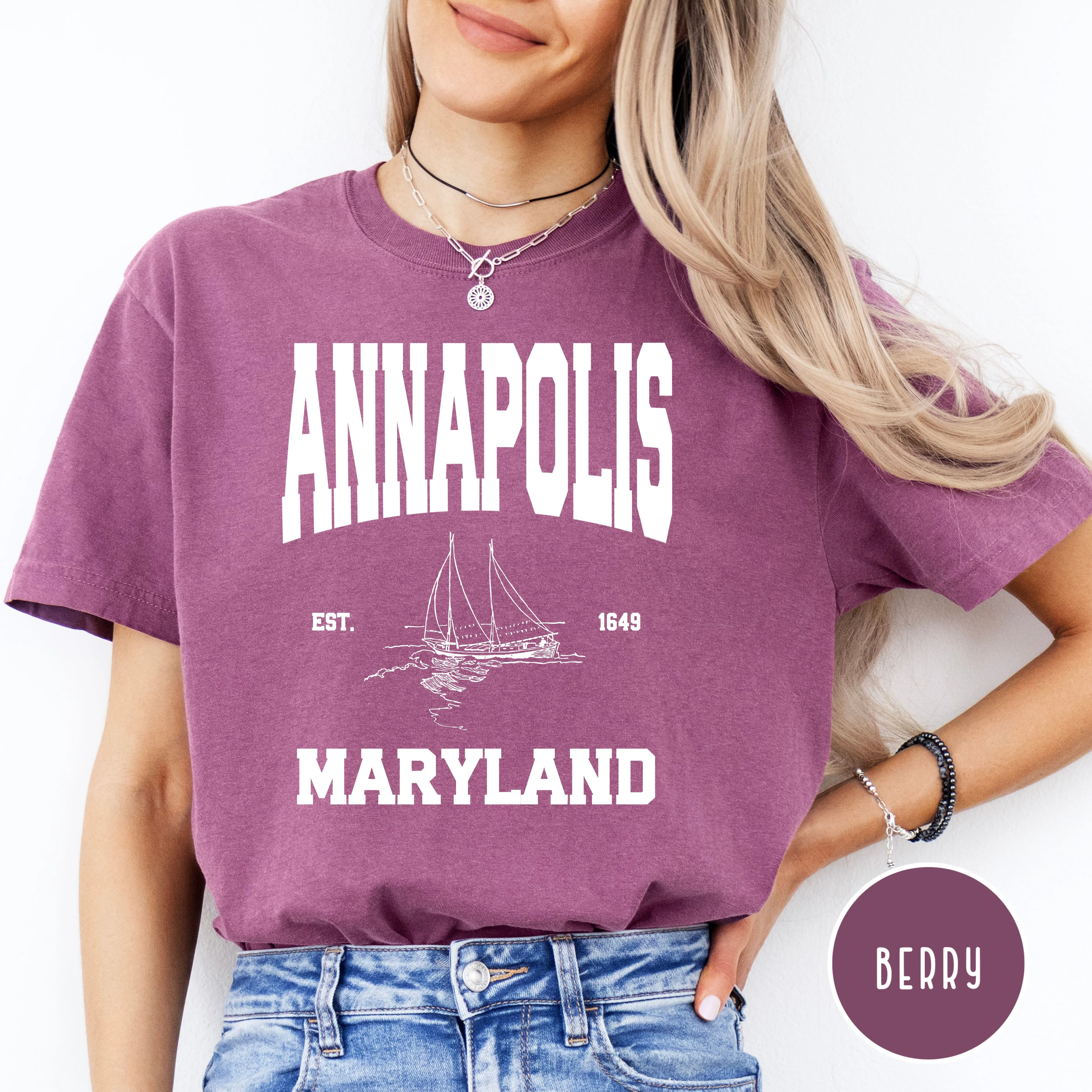 Annapolis Maryland Comfort Colors® Tee