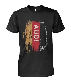 AUDI DEUTSCHLAND Unisex Cotton T SHIRT