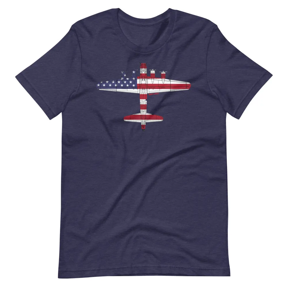 B-17 USA Short Sleeve T-Shirt