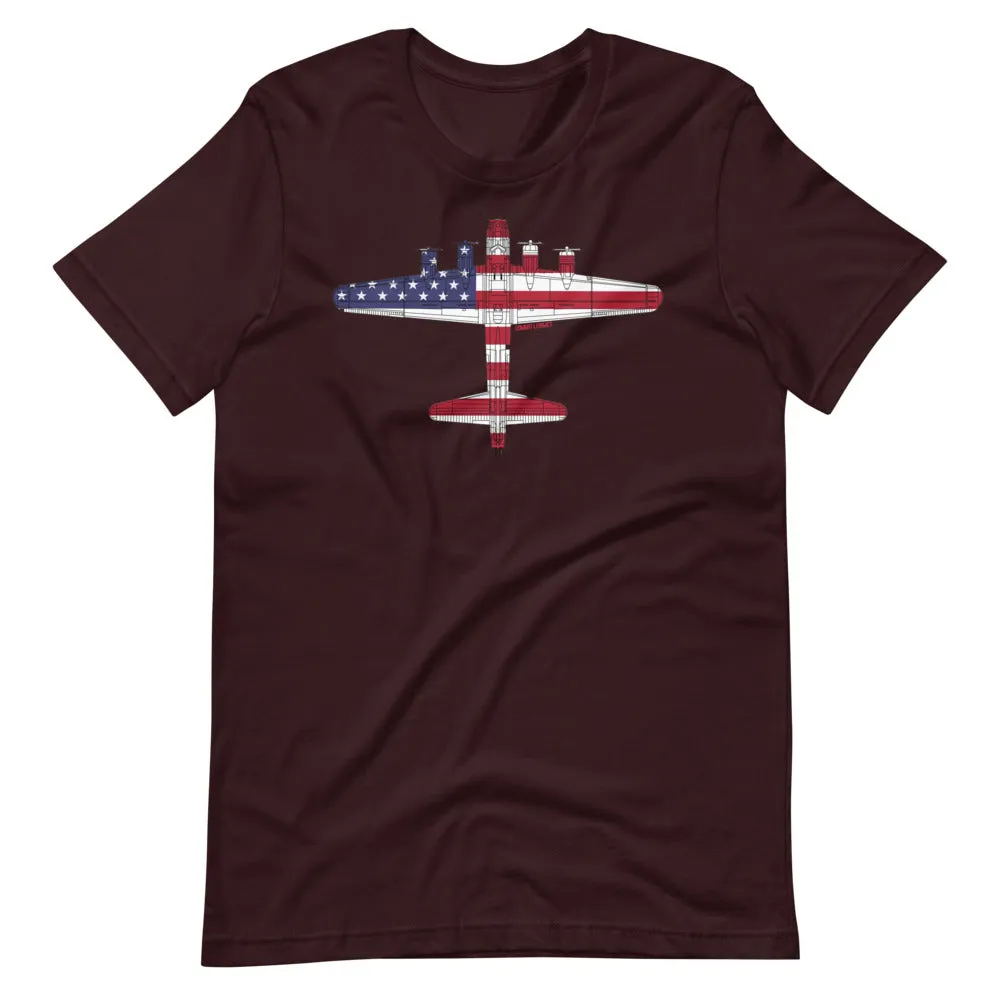 B-17 USA Short Sleeve T-Shirt