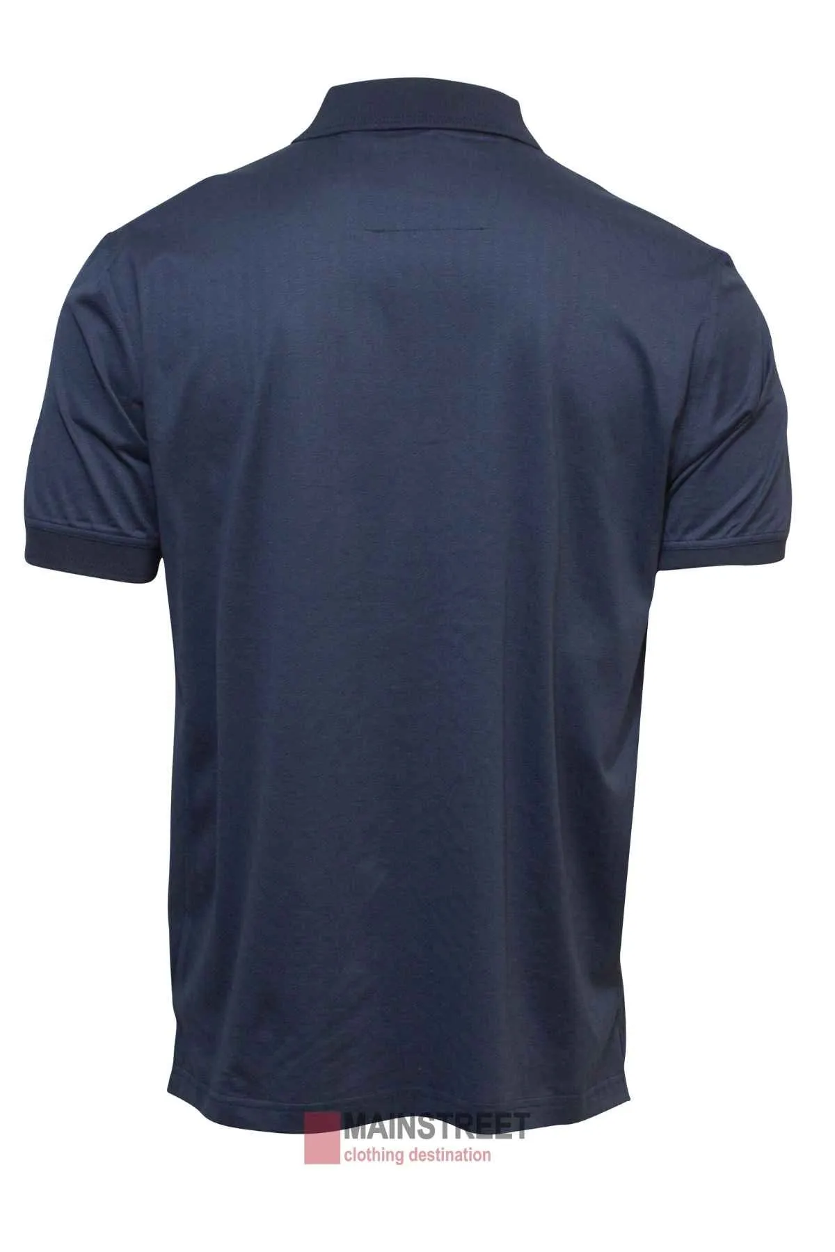 Back Bay Mercerised Cotton Jacquard Polo