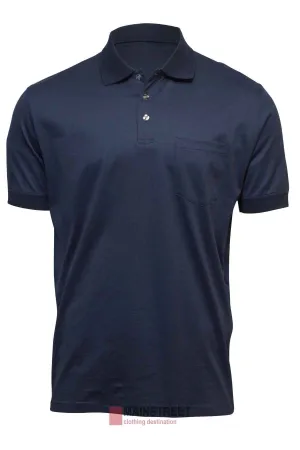 Back Bay Mercerised Cotton Jacquard Polo