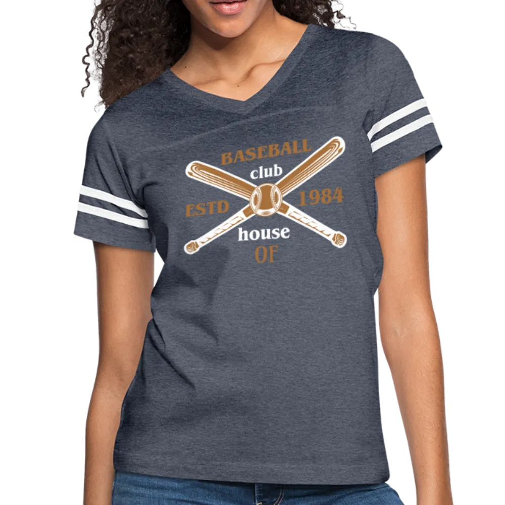 BASEBALL CLUB Women’s Vintage Sport T-Shirt