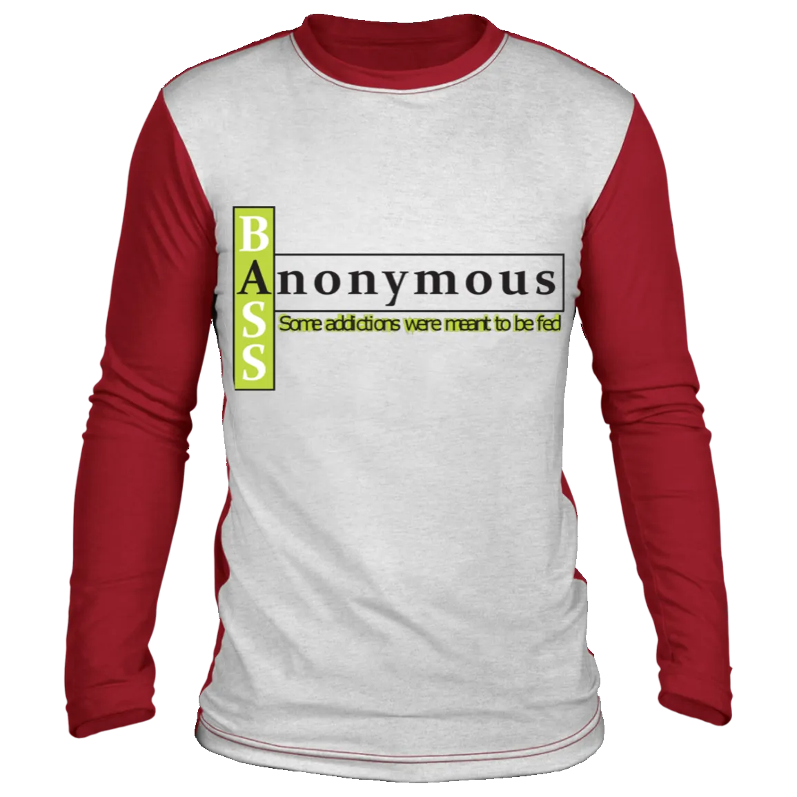 Bass Anonymous Block Left Yellow Sublimated Long Sleeve Shirt