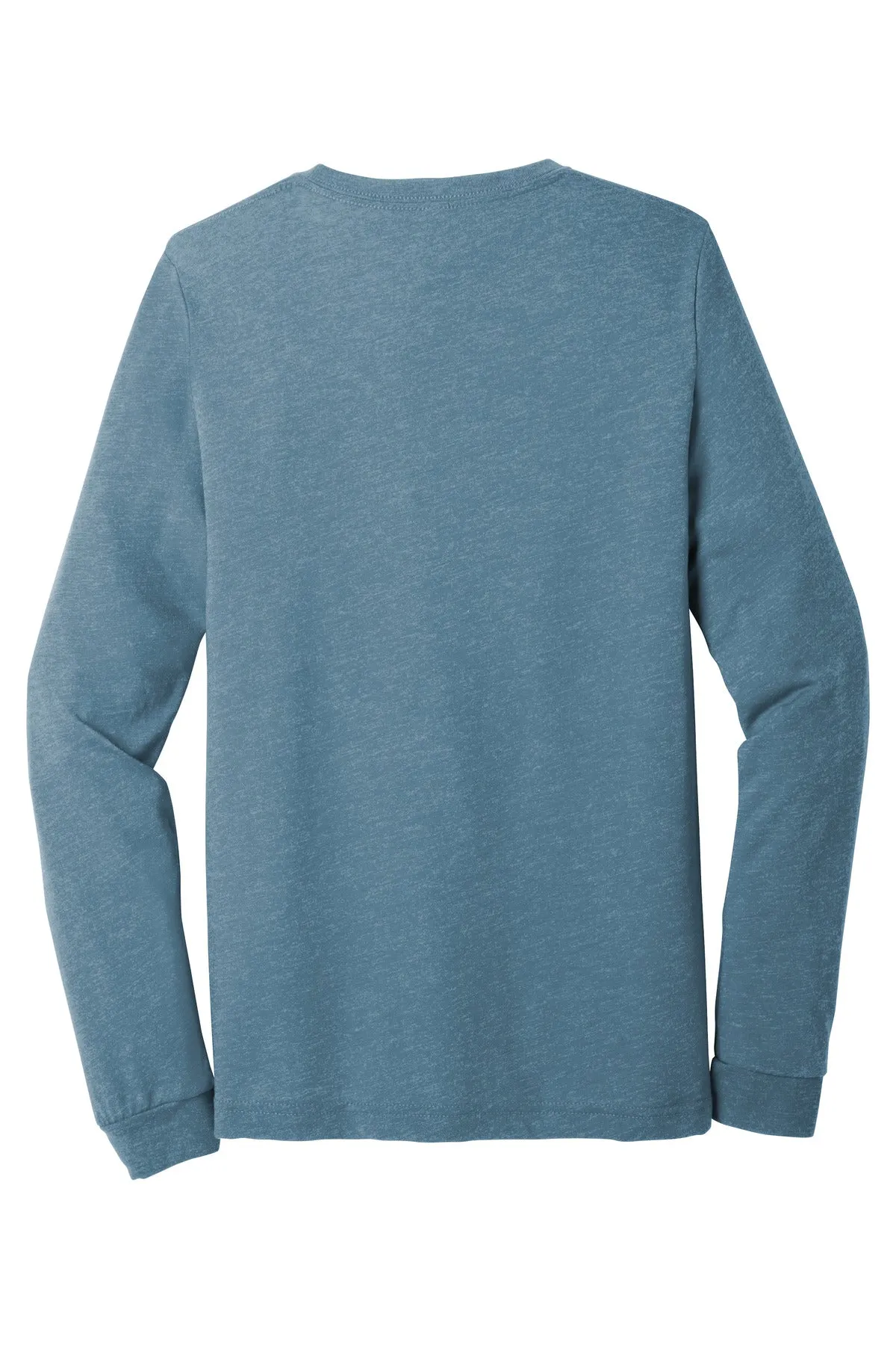 BELLA CANVAS Unisex Triblend Long Sleeve Tee BC3513 Denim Triblend