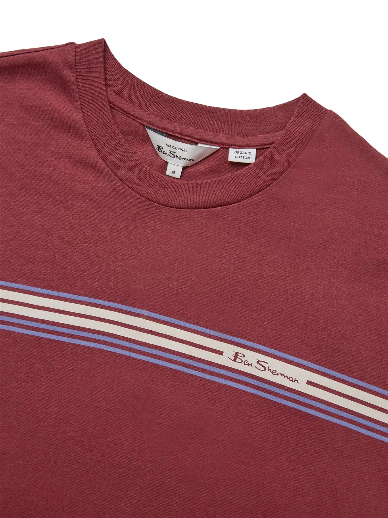 Ben Sherman Men's Plus Size Signature Stripe T-Shirt 2XL to 5XL