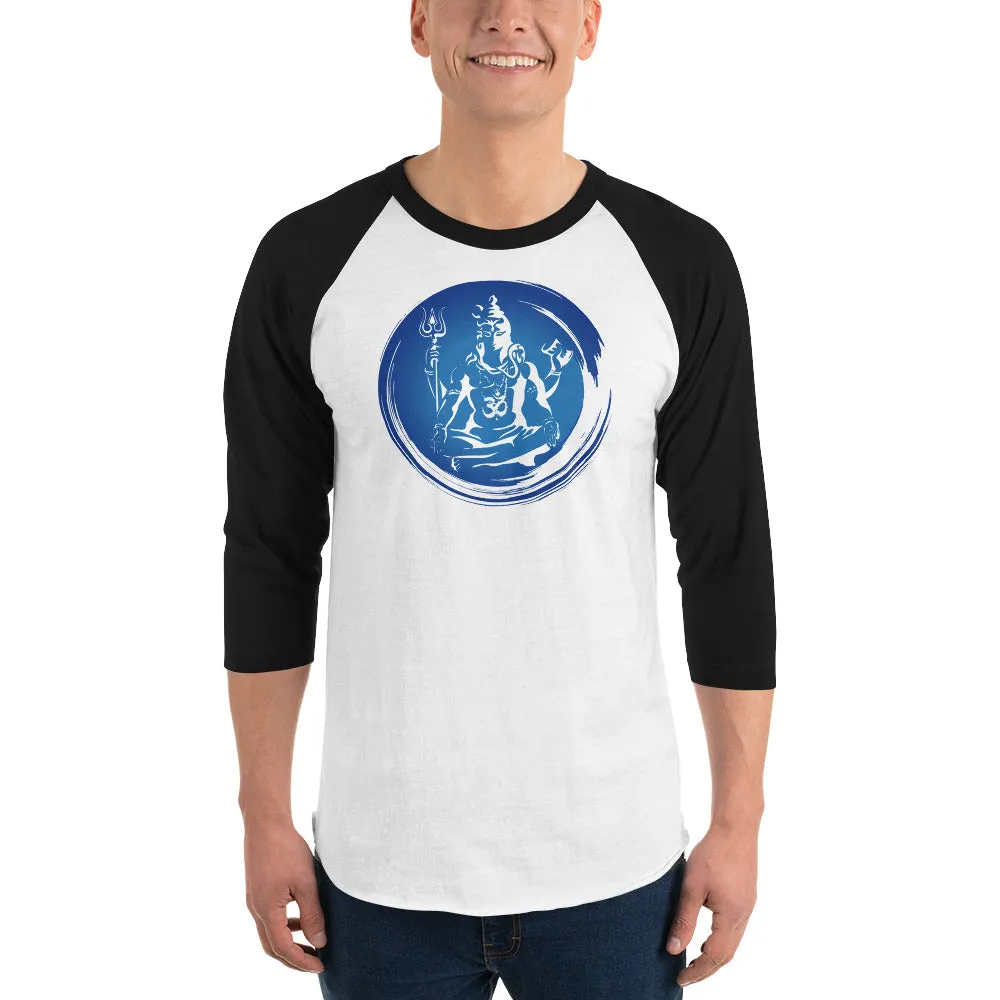 Bengali Unisex Fine Jersey Raglan Tee - Om