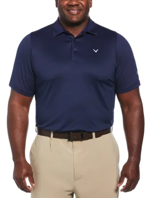 Big & Tall Solid Swing Tech Golf Polo Shirt