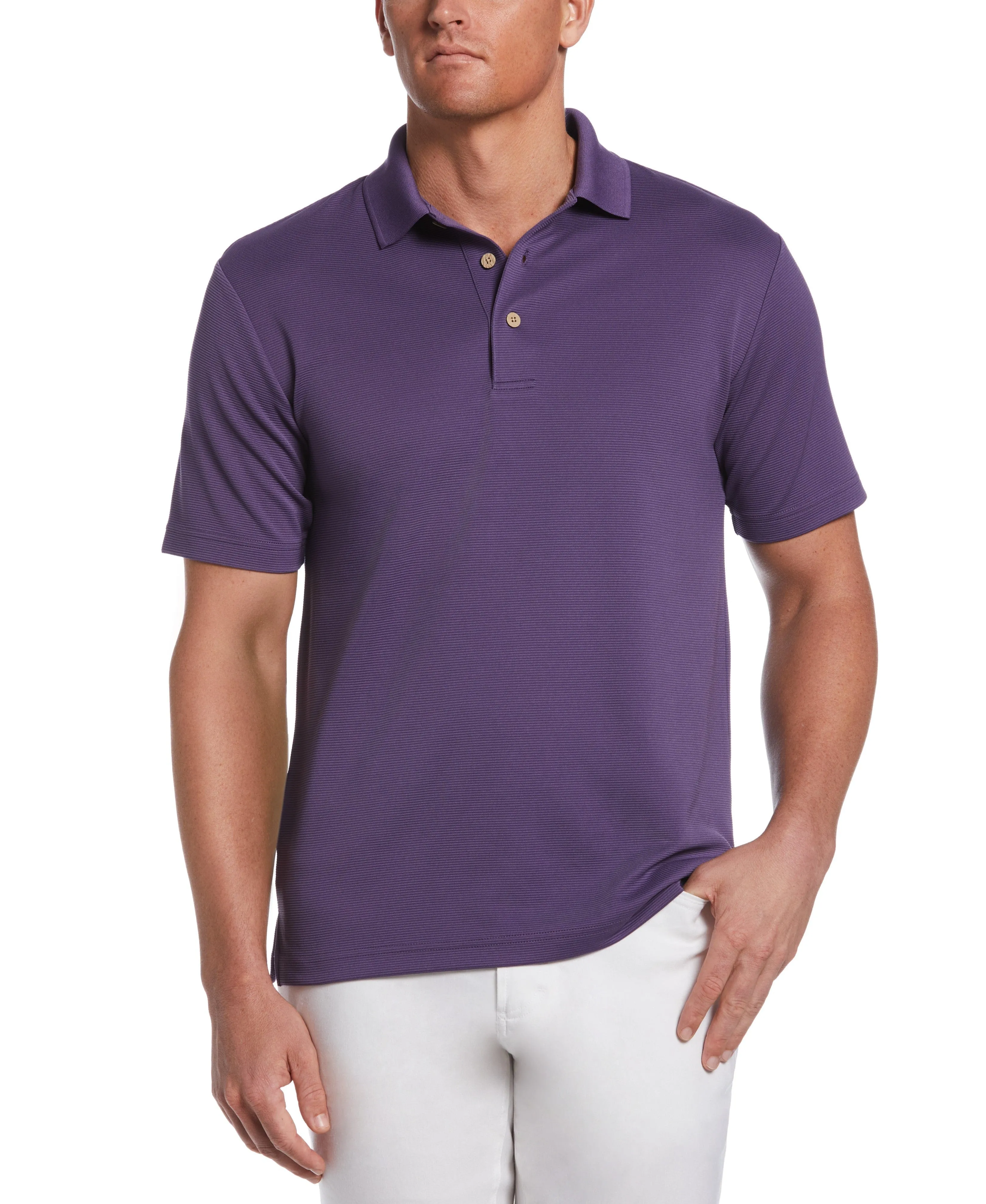 Big & Tall Solid Textured Polo