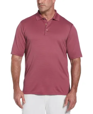 Big & Tall Solid Textured Polo