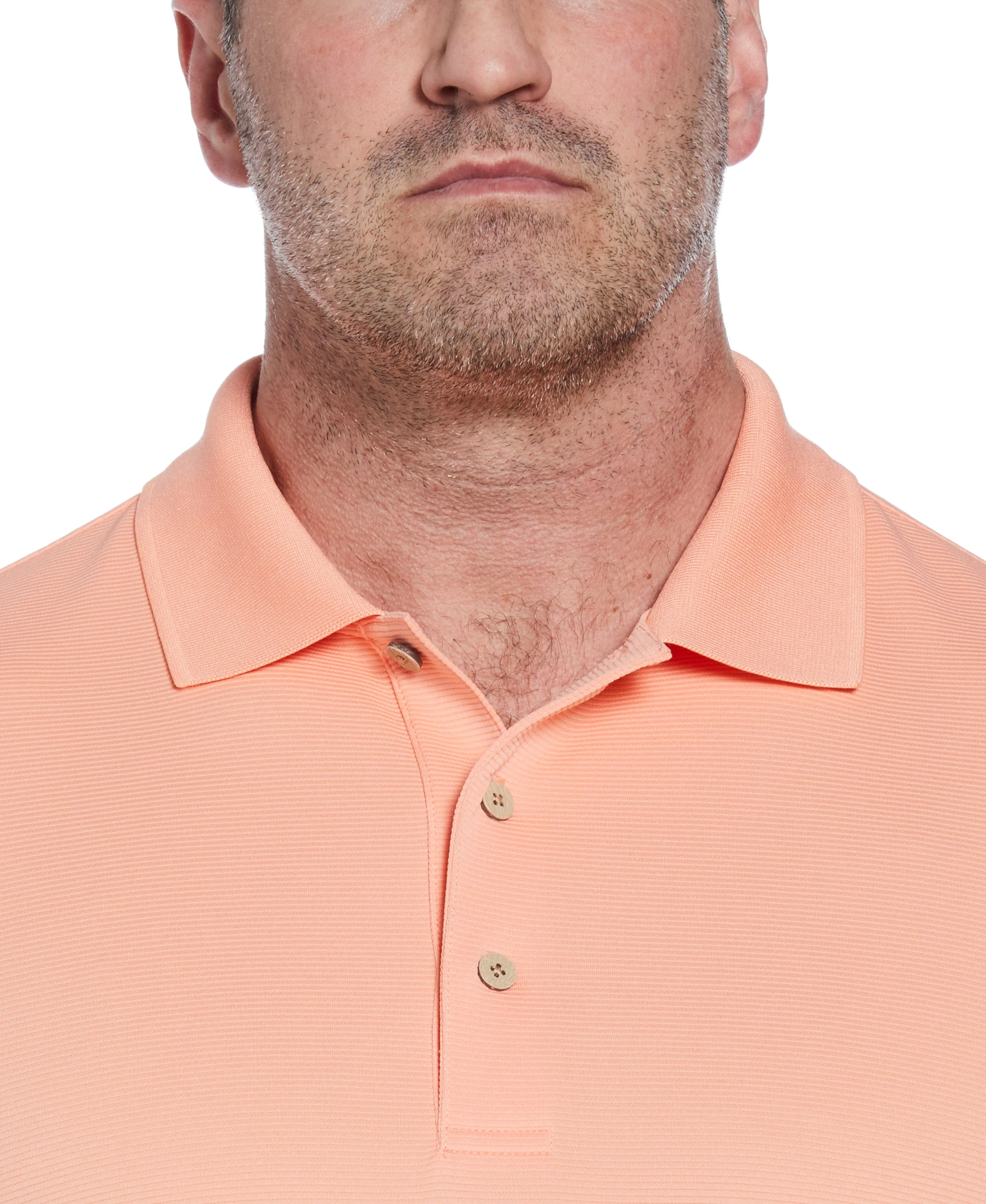 Big & Tall Solid Textured Polo