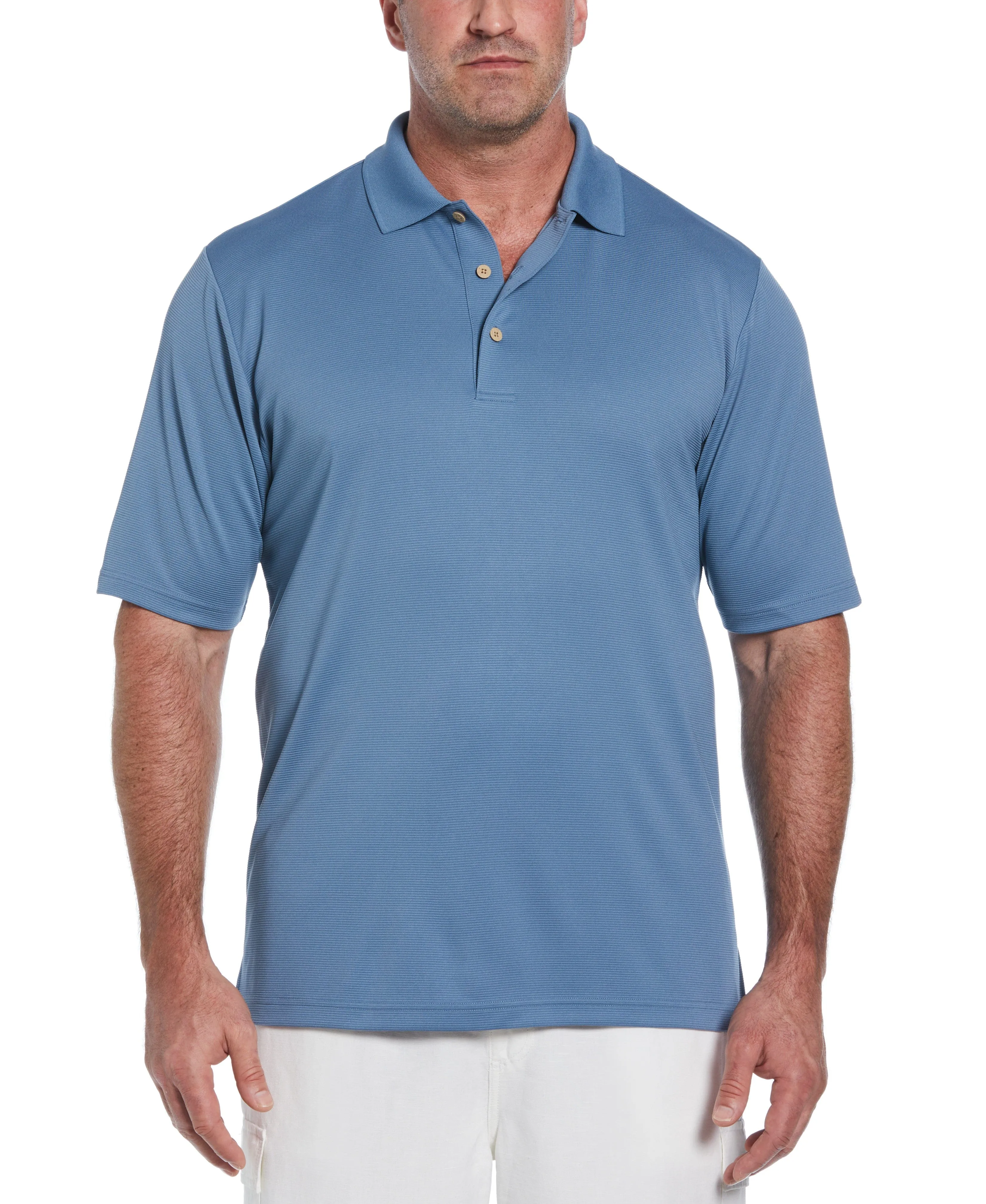 Big & Tall Solid Textured Polo