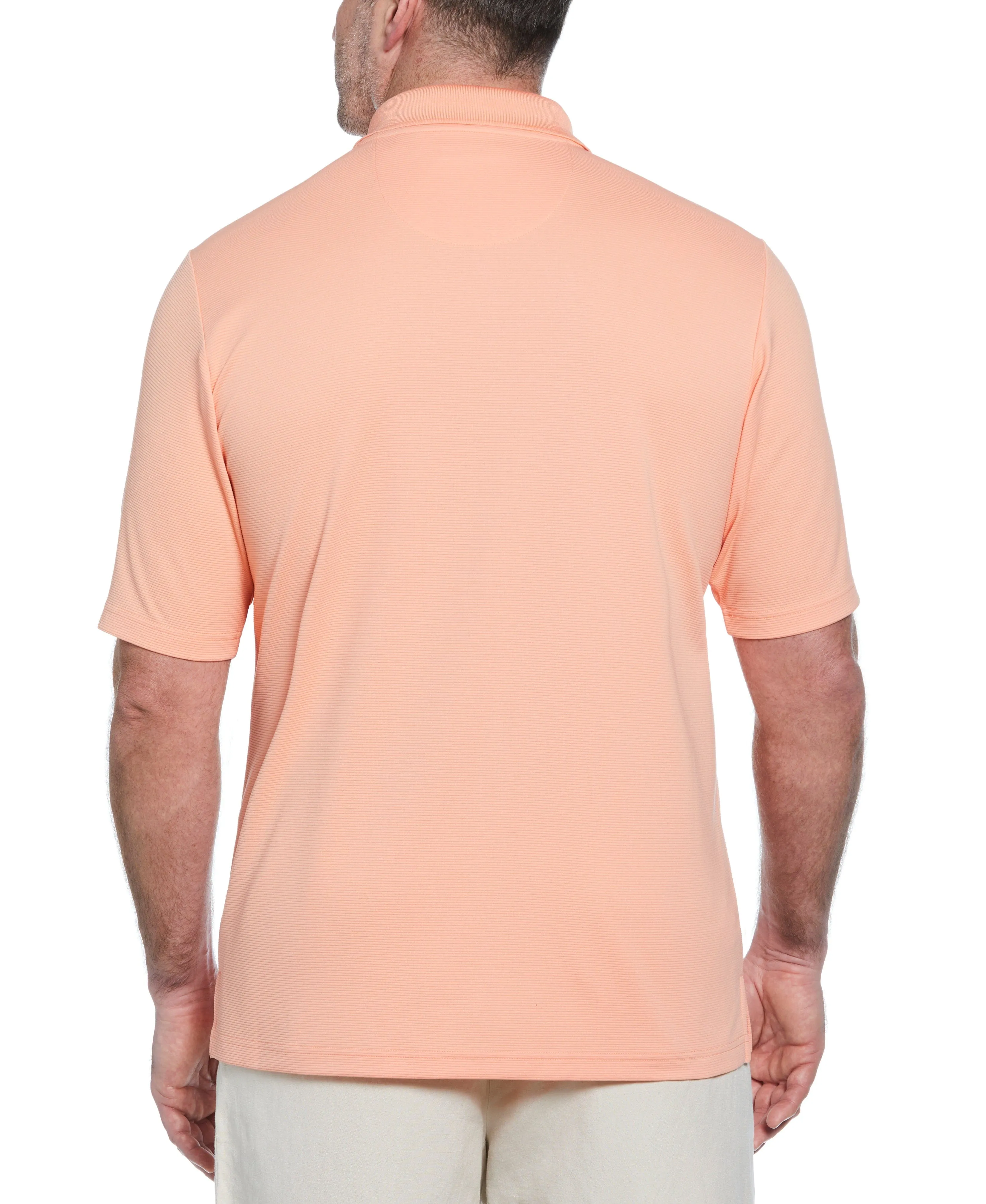 Big & Tall Solid Textured Polo