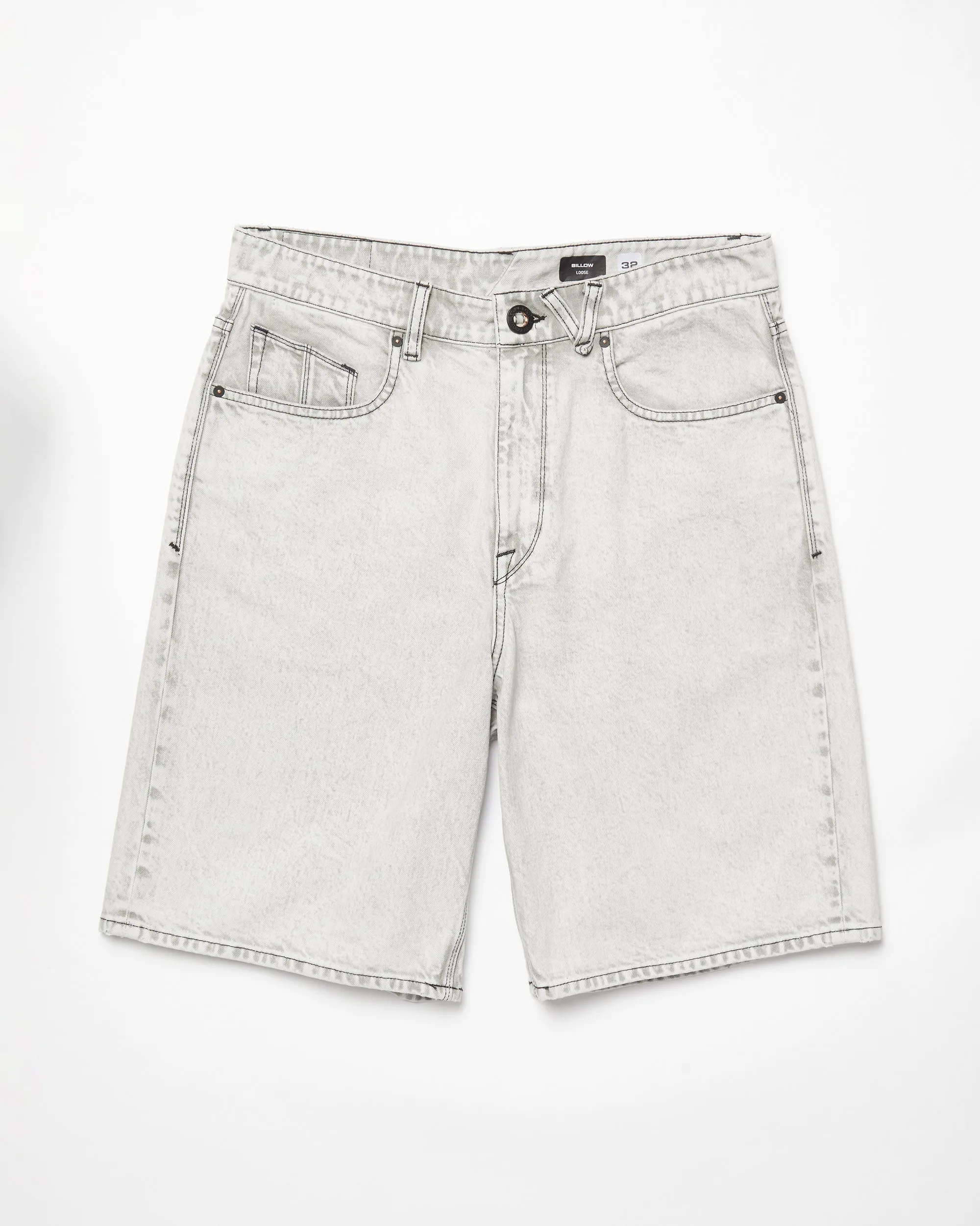 Billow Denim Short - BONE