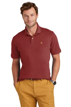 Brooks Brothers Pima Cotton Pique Polo BB18200 Rich Red