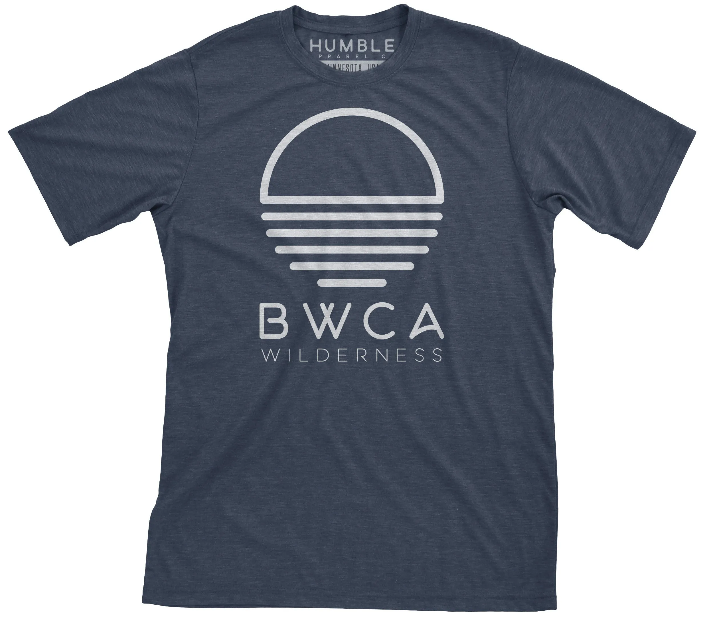 BWCA Sunset Wilderness T-Shirt - Midnight Navy