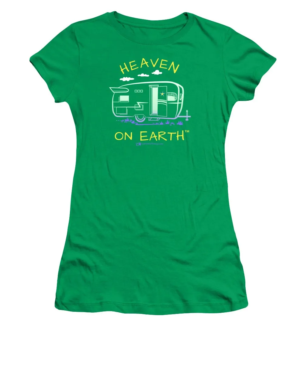 Camper/rv Heaven On Earth - Women's T-Shirt