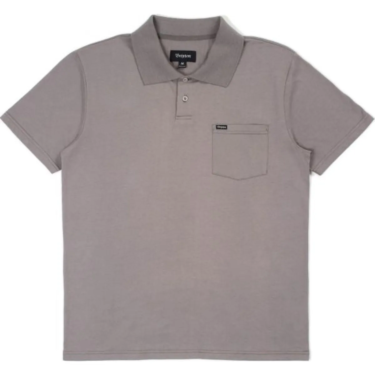 Carlos S/S Pocket Polo - Grey