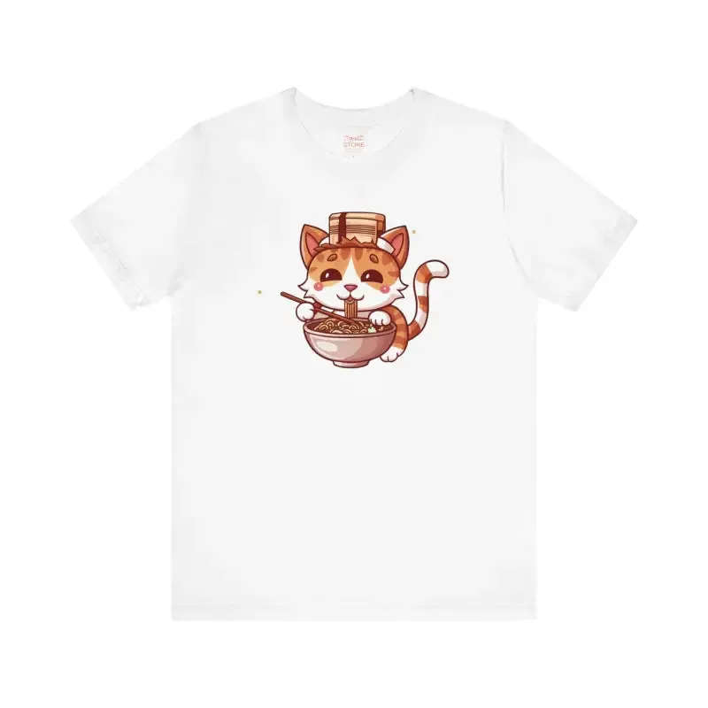 Cat t Shirt Unisex Jersey Short Sleeve Fun