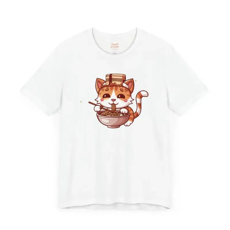 Cat t Shirt Unisex Jersey Short Sleeve Fun