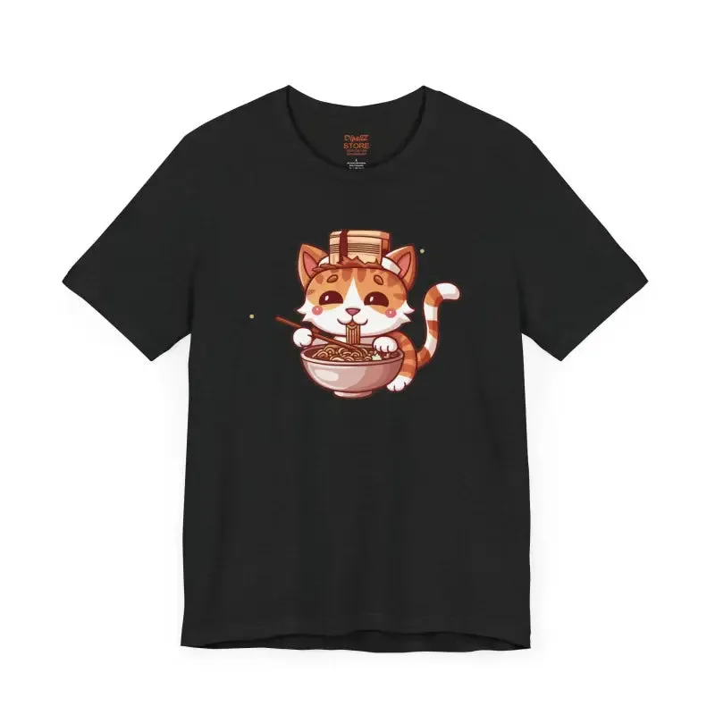 Cat t Shirt Unisex Jersey Short Sleeve Fun