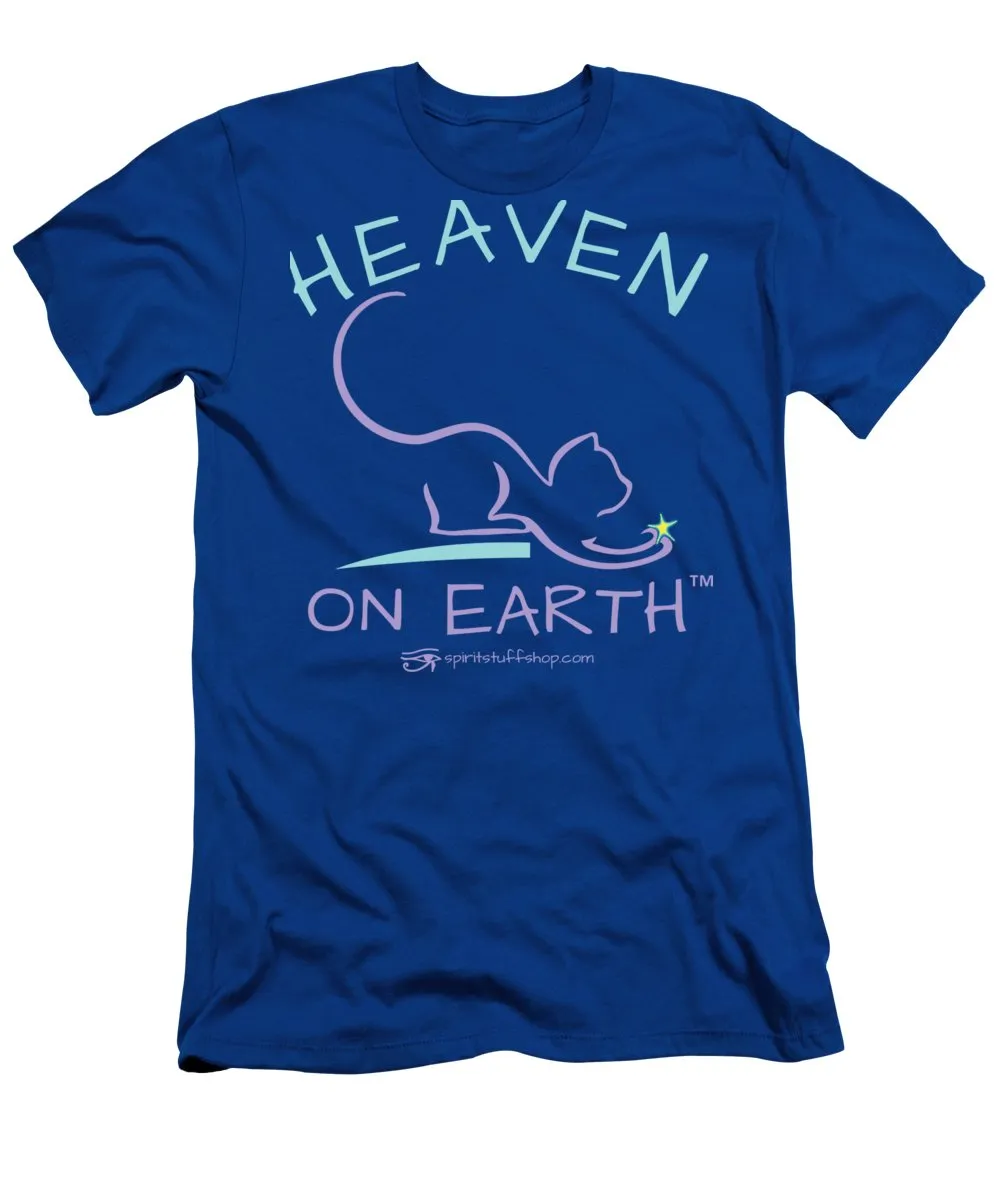 Cat/kitty Heaven On Earth - T-Shirt