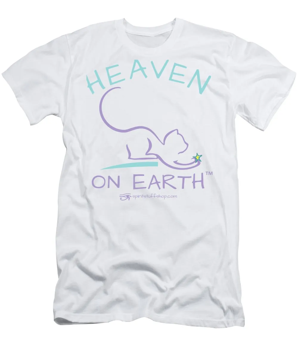 Cat/kitty Heaven On Earth - T-Shirt