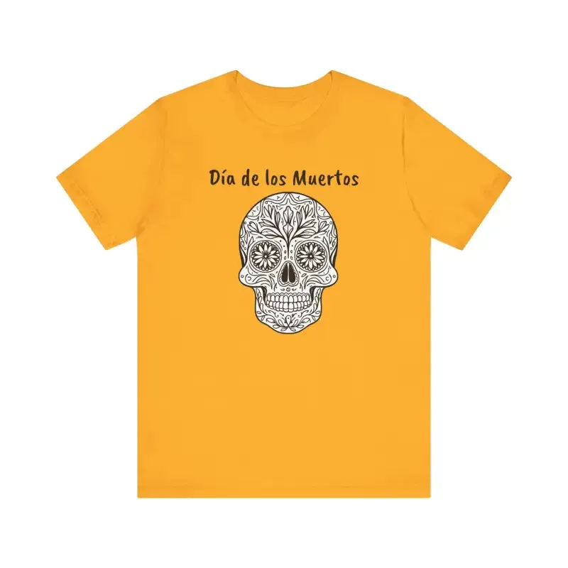 Celebrate Life with Los Muertos Unisex Jersey Tee