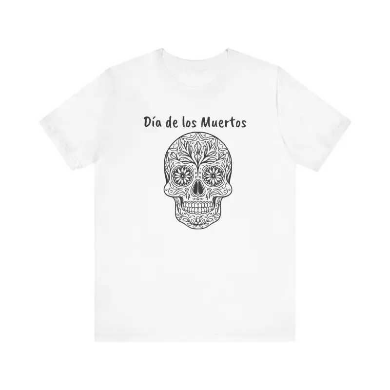 Celebrate Life with Los Muertos Unisex Jersey Tee