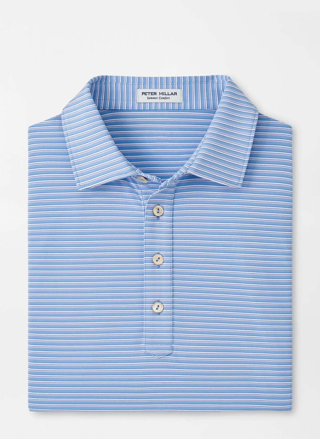 Chatham Performance Jersey Polo (Cottage Blue)