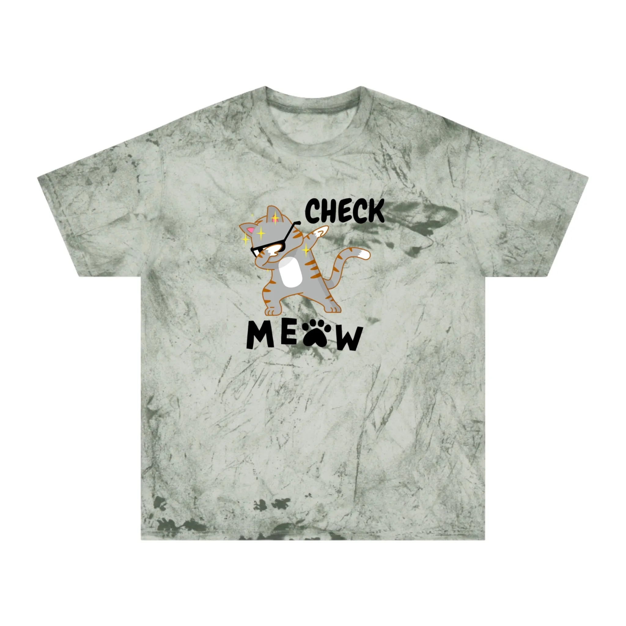 Check Meow Graphic Tee