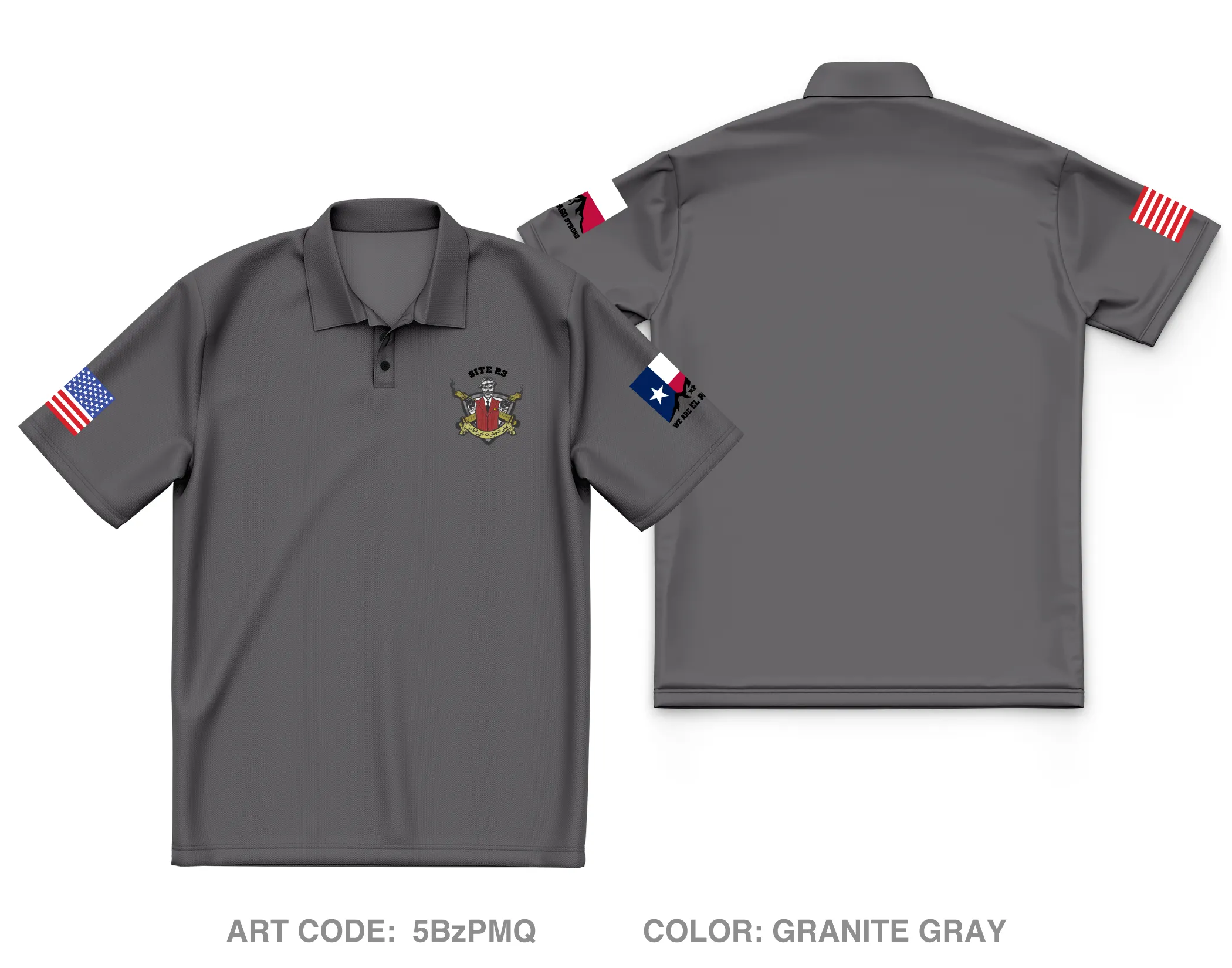 Chucho BTRY, 3-133FA Core Men's SS Performance Polo - 5BzPMQ